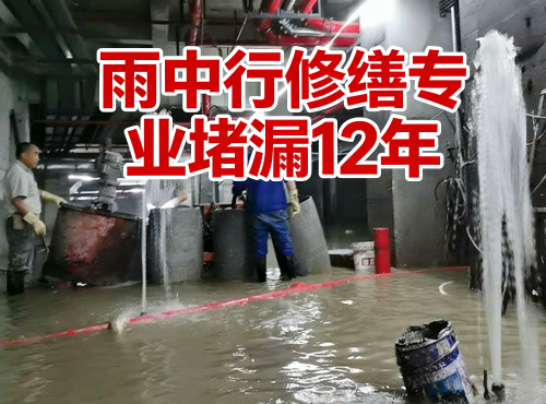 宿州地下室防水堵漏案例